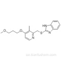 LH-bensimidazol, 2 - [[[4- (3-metoxipropoxi) -3-metyl-2-pyridinyl] metyl] tio] - CAS 117977-21-6